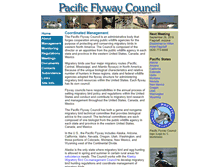 Tablet Screenshot of pacificflyway.gov